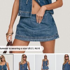 Mini Denim skirt
